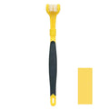 Pet Toothbrush 3 Sided Design with Soft Bristles for Easy Dental Cleaning Dogs and Cats