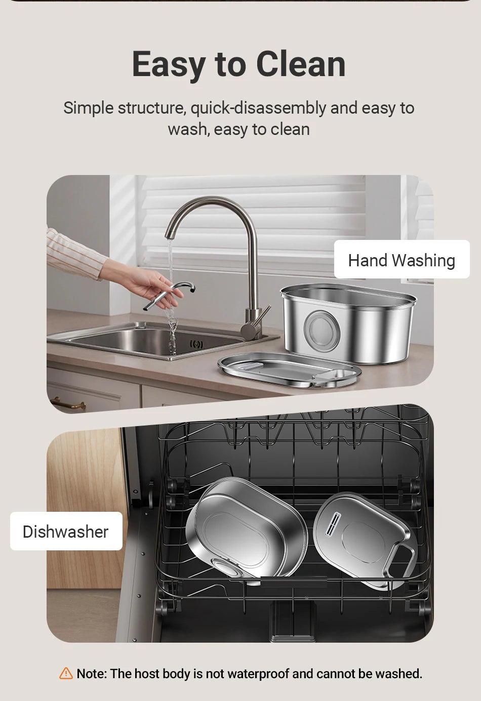Stainless Steel Pet Water Fountain Cordless Rechargeable 3.2L with Smart Sensor Pump