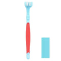 3 Sided Pet Toothbrush for Dogs,  Soft Bristles for Daily Dental Cleaning