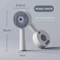 2 in 1 Spray Slicker Brush for Cats with Anti Static Mist and Deshedding Function - White
