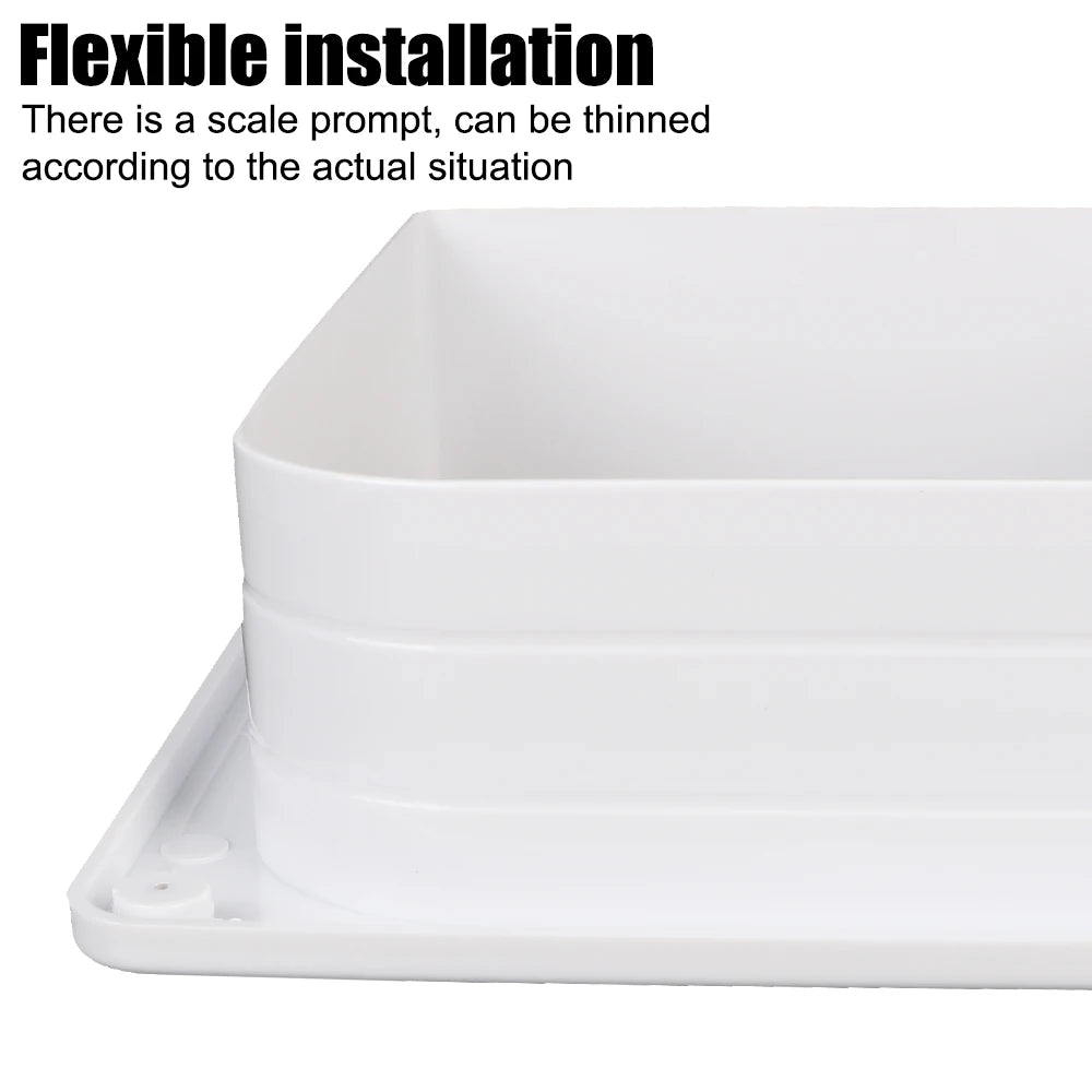 ABS Plastic Pet Door Flap with 4 Way Lock Weatherproof Seal for Cats and Small Dogs (M: 19*19.7*5.3cm)